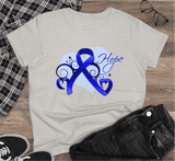 Colon Cancer Heart of Hope Ribbon Shirts - Cancer Apparel and Gifts