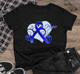 Colon Cancer Heart of Hope Ribbon Shirts - Cancer Apparel and Gifts