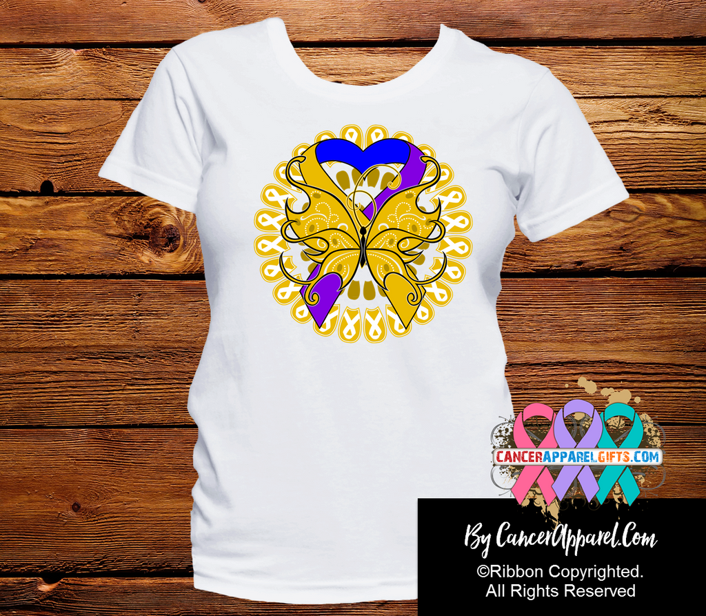 Bladder Cancer Stunning Butterfly Shirts