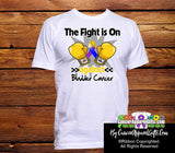 Bladder Cancer The Fight is On Shirts - Cancer Apparel and Gifts