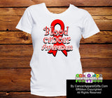 Blood Cancer Awareness Ribbon Shirts - Cancer Apparel and Gifts