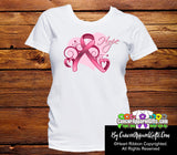 Breast Cancer Heart of Hope Ribbon Shirts - Cancer Apparel and Gifts