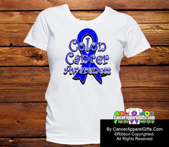 Colon Cancer Awareness Ribbon Shirts - Cancer Apparel and Gifts