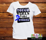 Colon Cancer Tough Girls Fight Strong Shirts - Cancer Apparel and Gifts