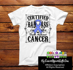 Esophageal Cancer Certified Bad Ass In The Fight Shirts - Cancer Apparel and Gifts
