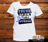 Esophageal Cancer Tough Girls Fight Strong Shirts - Cancer Apparel and Gifts