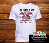Head and Neck Cancer The Fight is On Men Shirts