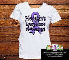 Hodgkins Lymphoma Awareness Ribbon Shirts - Cancer Apparel and Gifts
