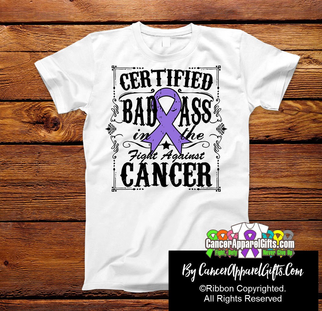 Hodgkins Lymphoma Certified Bad Ass In The Fight Shirts - Cancer Apparel and Gifts