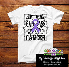 Hodgkins Lymphoma Certified Bad Ass In The Fight Shirts - Cancer Apparel and Gifts