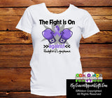 Hodgkins Lymphoma The Fight is On Shirts - Cancer Apparel and Gifts