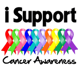 I Support Cancer Awareness Shirts - Cancer Apparel and Gifts