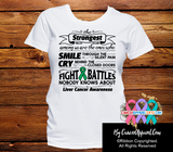 Liver Cancer The Strongest Among Us Shirts - Cancer Apparel and Gifts