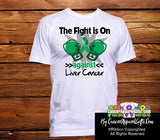 Liver Cancer The Fight is On Men Shirts