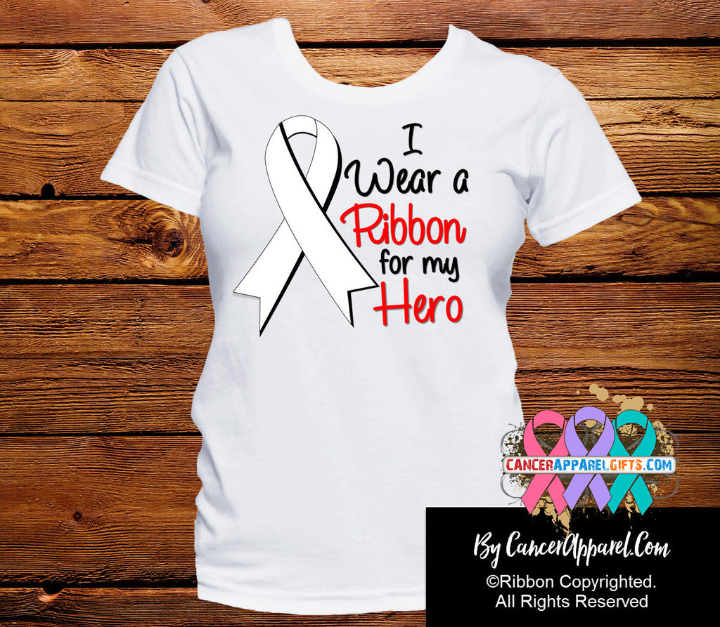 Lung Cancer For My Hero Shirts