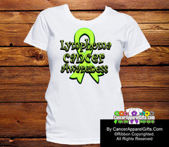 Lymphoma Awareness Ribbon Shirts - Cancer Apparel and Gifts