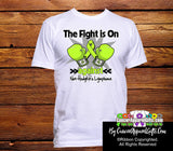 Non - Hodgkins Lymphoma The Fight is On Shirts - Cancer Apparel and Gifts