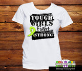 Non - Hodgkins Lymphoma Tough Girls Fight Strong Shirts - Cancer Apparel and Gifts