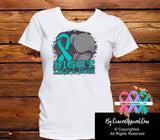 Ovarian Cancer Fight Like a Boss Shirts - Cancer Apparel and Gifts