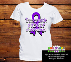 Pancreatic Cancer Awareness Ribbon Shirts - Cancer Apparel and Gifts