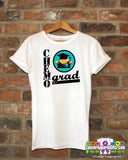Peritoneal Cancer Chemo Grad Shirts - Cancer Apparel and Gifts