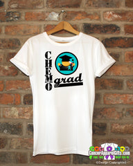 Peritoneal Cancer Chemo Grad Shirts - Cancer Apparel and Gifts