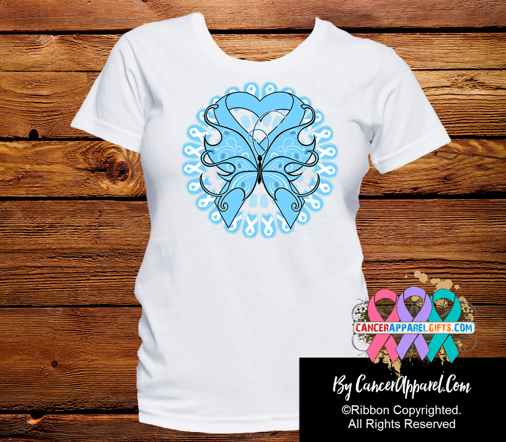 Prostate Cancer Stunning Butterfly Shirts