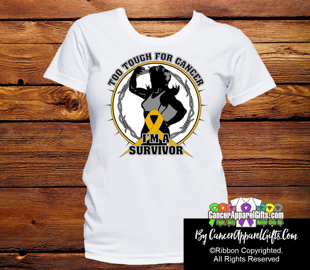 Too Tough For Appendix Cancer Shirts