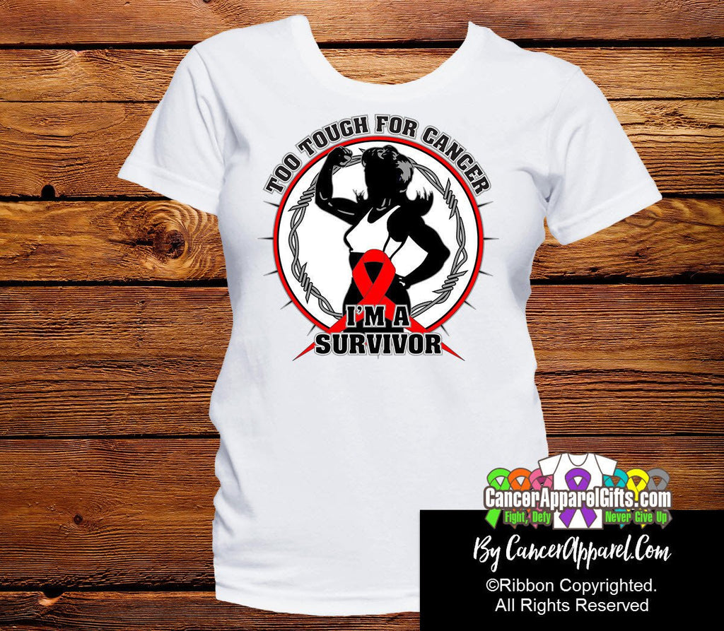 Too Tough For Blood Cancer Shirts
