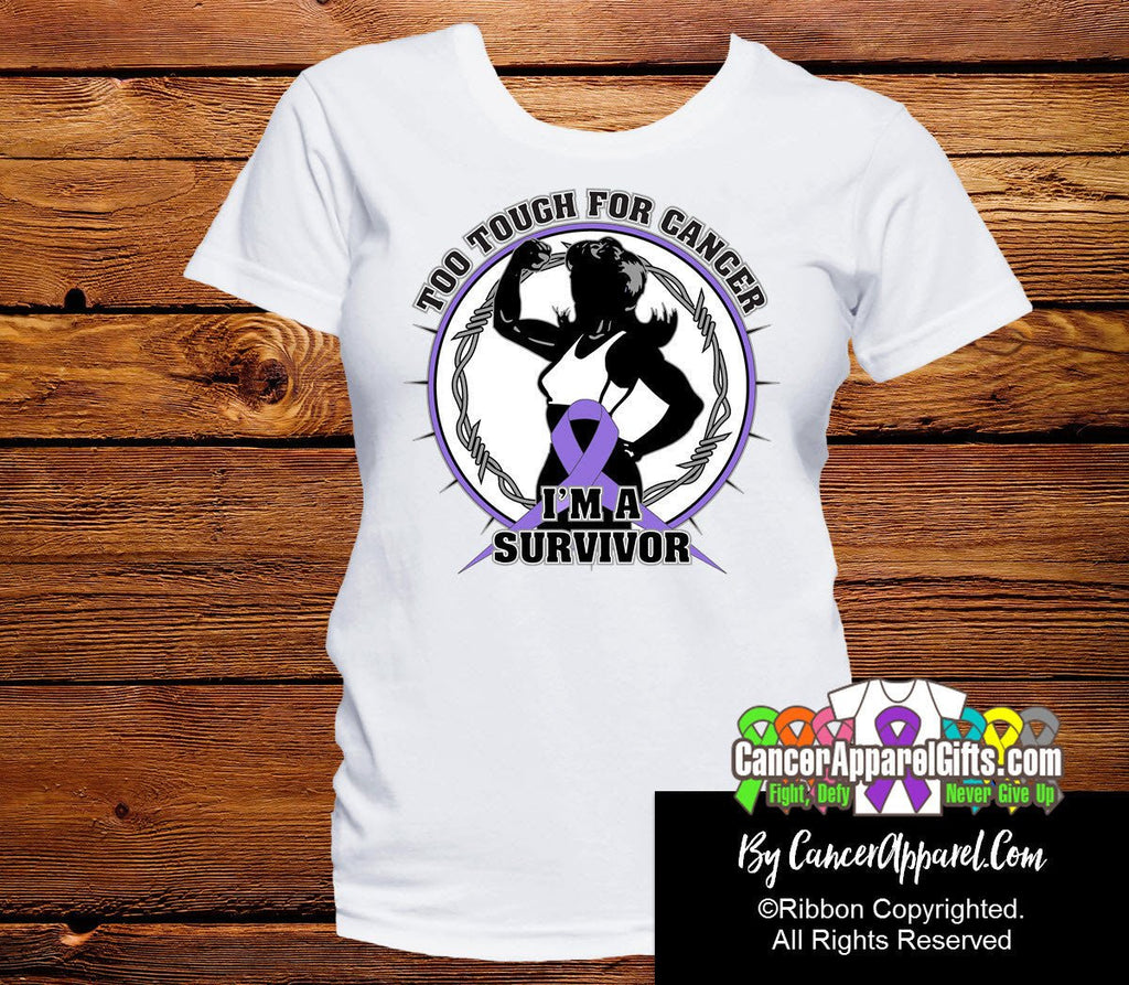 Too Tough For Hodgkins Lymphoma Shirts