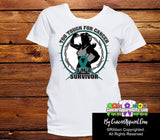 Too Tough For Ovarian Cancer Shirts - Cancer Apparel and Gifts