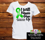 Bile Duct Cancer I Will Never Give Up Shirts