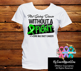 Bile Duct Cancer Not Going Down Without a Fight Shirts - Cancer Apparel and Gifts