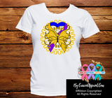 Bladder Cancer Stunning Butterfly Shirts - Cancer Apparel and Gifts