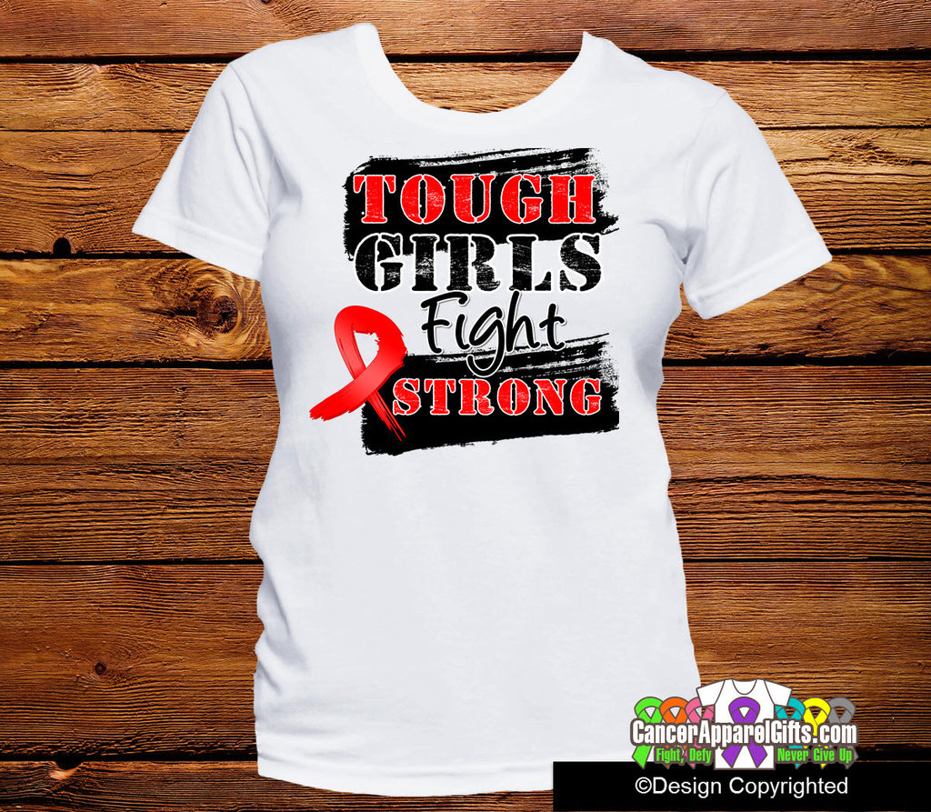 Blood Cancer Tough Girls Fight Strong Shirts