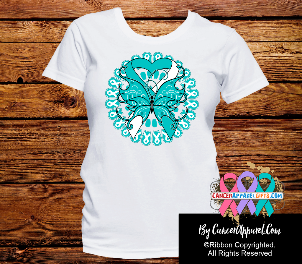 Cervical Cancer Stunning Butterfly Shirts