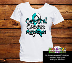 Cervical Cancer Awareness Ribbon Shirts