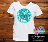 Cervical Cancer Stunning Butterfly Shirts - Cancer Apparel and Gifts