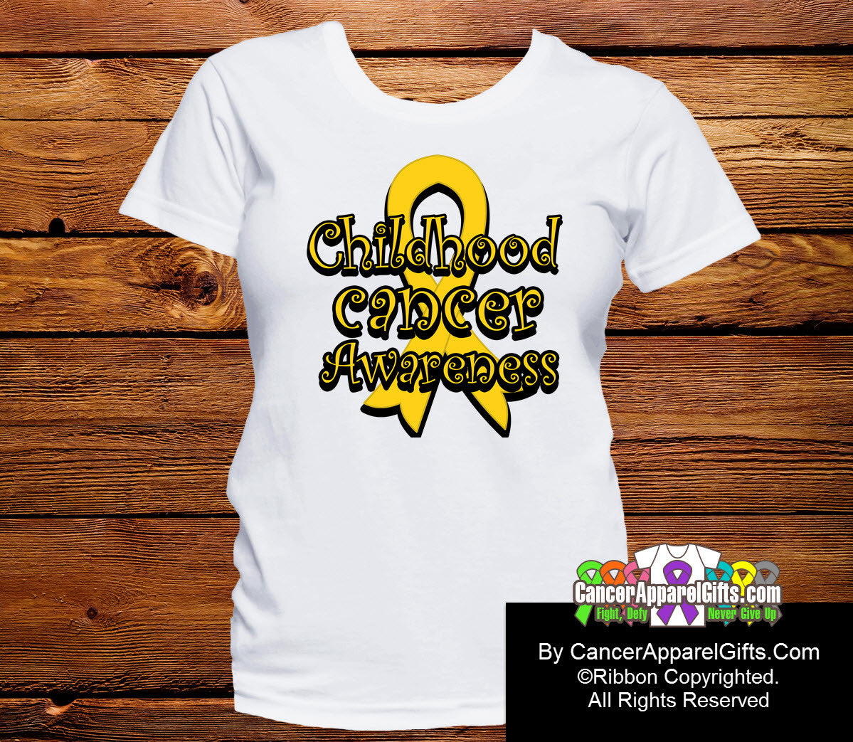 Childhood Cancer Awareness Ribbon Shirts