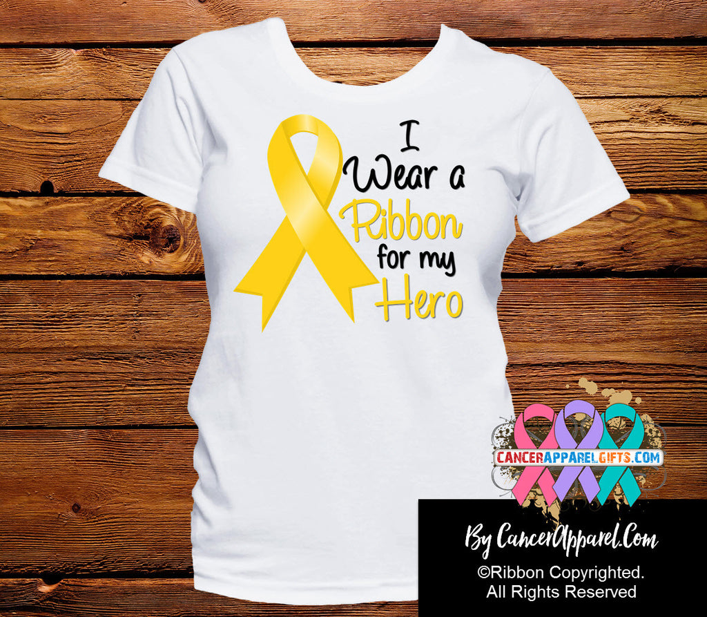 Childhood Cancer For My Hero Shirts