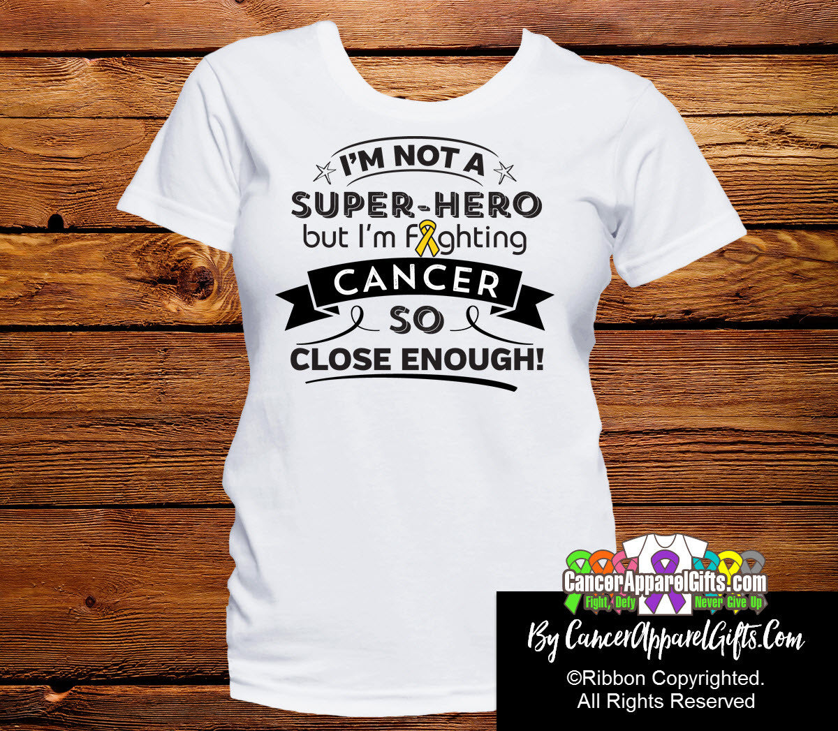 Childhood Cancer Not a Super-Hero Shirts