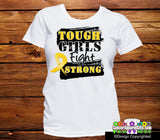 Childhood Cancer Tough Girls Fight Strong Shirts