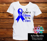 Colon Cancer For My Hero Shirts - Cancer Apparel and Gifts
