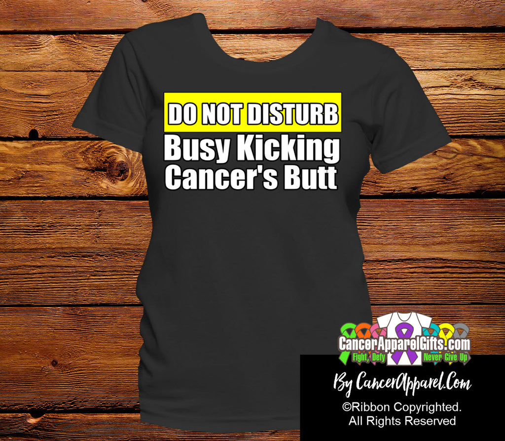 Do Not Disturb Busy Kicking Cancer's Butt Shirts