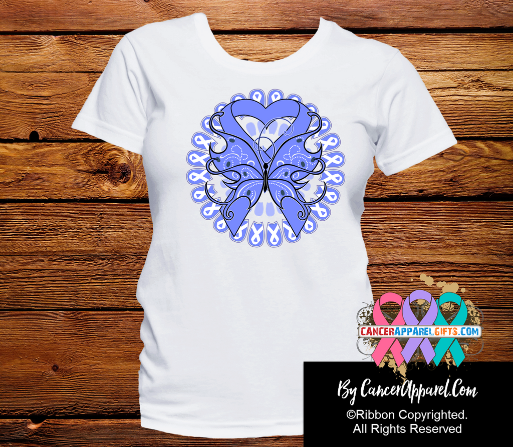 Esophageal Cancer Stunning Butterfly Shirts
