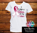 Head Neck Cancer For My Hero Shirts - Cancer Apparel and Gifts