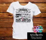Head Neck Cancer The Strongest Among Us Shirts - Cancer Apparel and Gifts