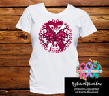 Head Neck Cancer Stunning Butterfly Shirts - Cancer Apparel and Gifts