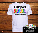 I Support Cancer Awareness Men Shirts