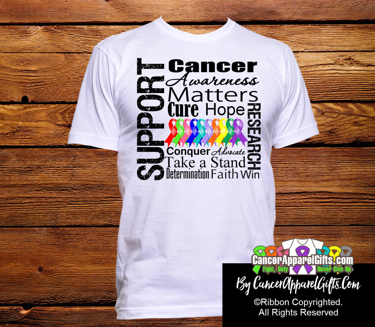 Cancer Shirt Designs - Fundraise for Cancer with Custom Shirts